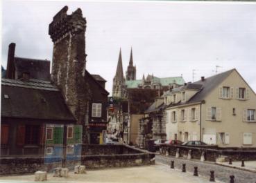 Rundweg in Chartres